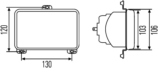 HELLA 1AB 006 277-127 Scheinwerfereinsatz