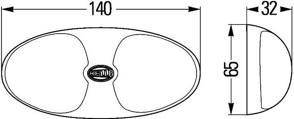 HELLA 2JA 959 700-102 Innenraumleuchte