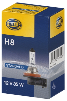 HELLA 8GH 008 356-121 Glühlampe, Fernscheinwerfer