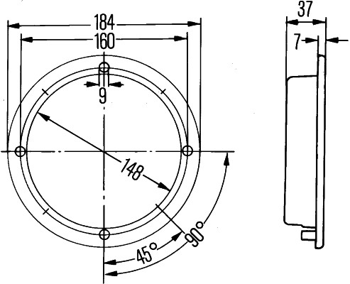HELLA 2JA 005 590-001 Innenraumleuchte