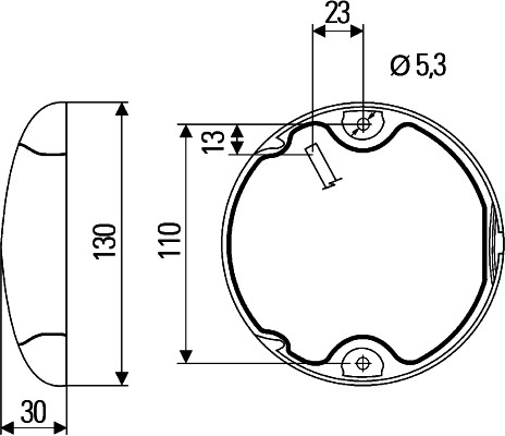 HELLA 2ZR 959 820-601 Rückfahrleuchte