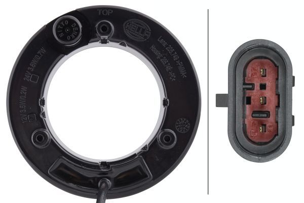 HELLA 2SB 009 362-301 Heckleuchte