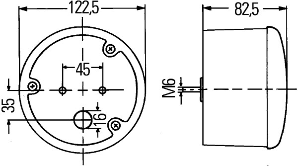 HELLA 2BN 964 169-051 Heckleuchte