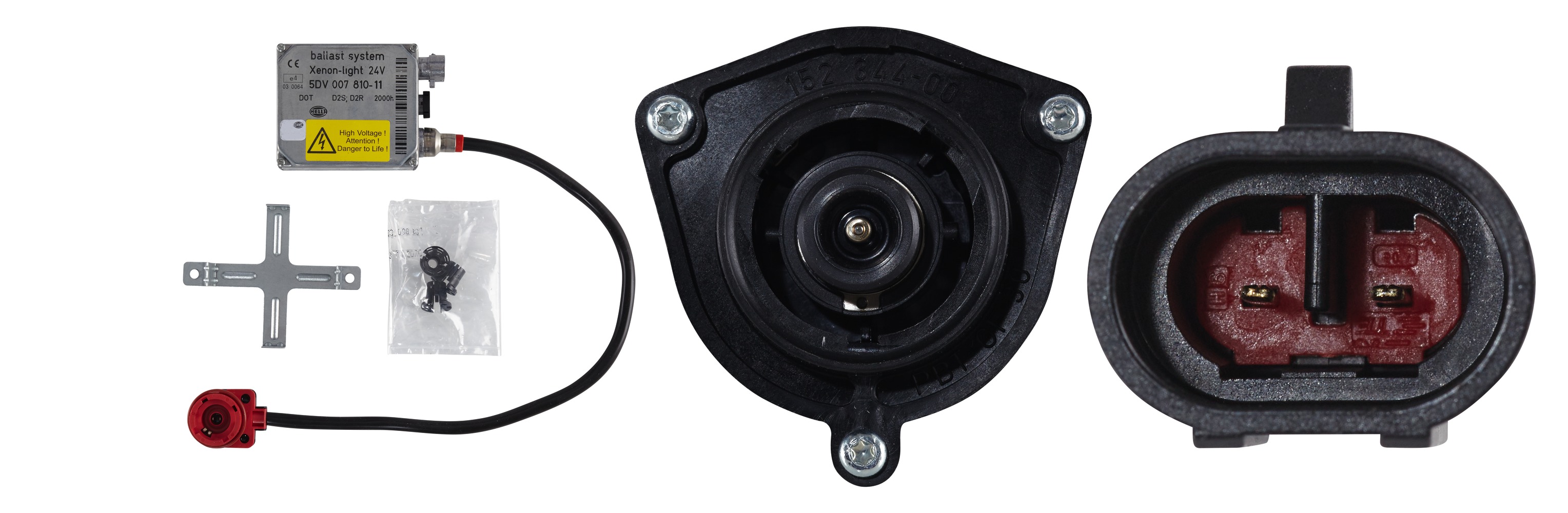 HELLA 1AL 009 997-041 Bi-Xenon-Hauptscheinwerfer - 90mm Performance - 24V - rund - Referenzzahl: 20