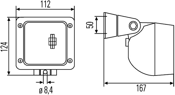 HELLA 1GA 996 083-001 Arbeitsscheinwerfer