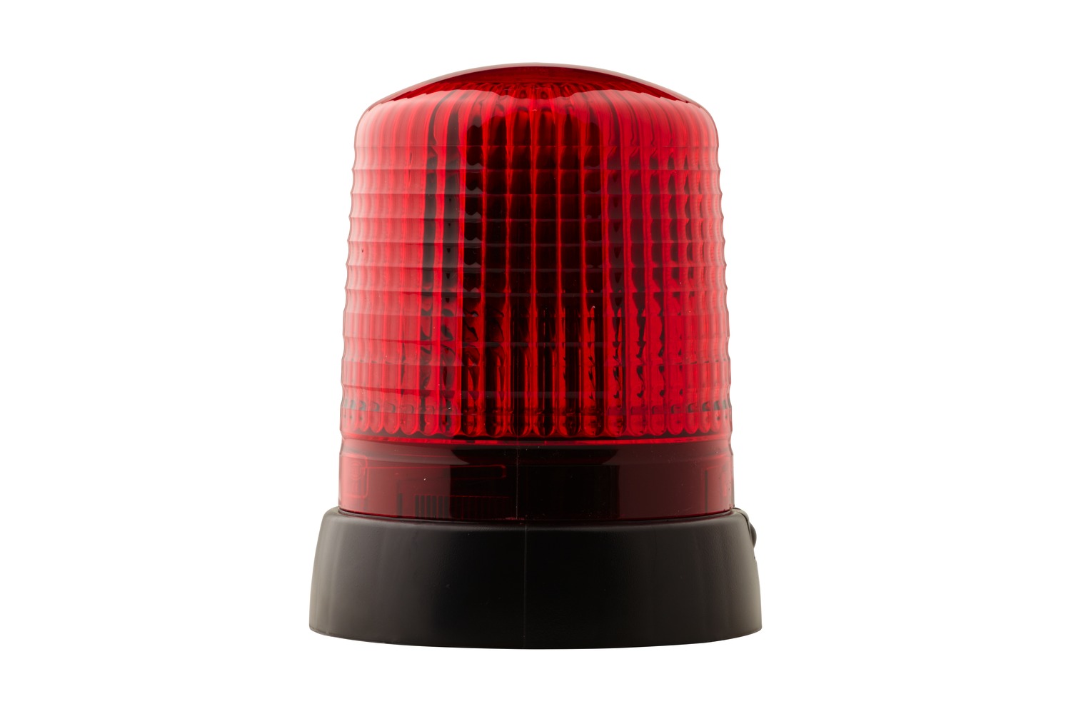 HELLA 2RL 008 064-001 Halogen-Rundumkennleuchte - KL 7000 - 230V - rot - Anbau/geschraubt - rot