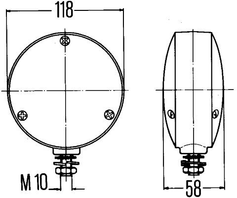 HELLA 2BA 003 022-001 Blinkleuchte