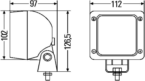 HELLA 2ZR 996 506-501 Rückfahrleuchte