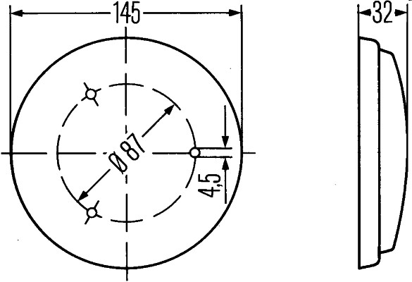 HELLA 2JA 003 232-001 Innenraumleuchte 1 Stück