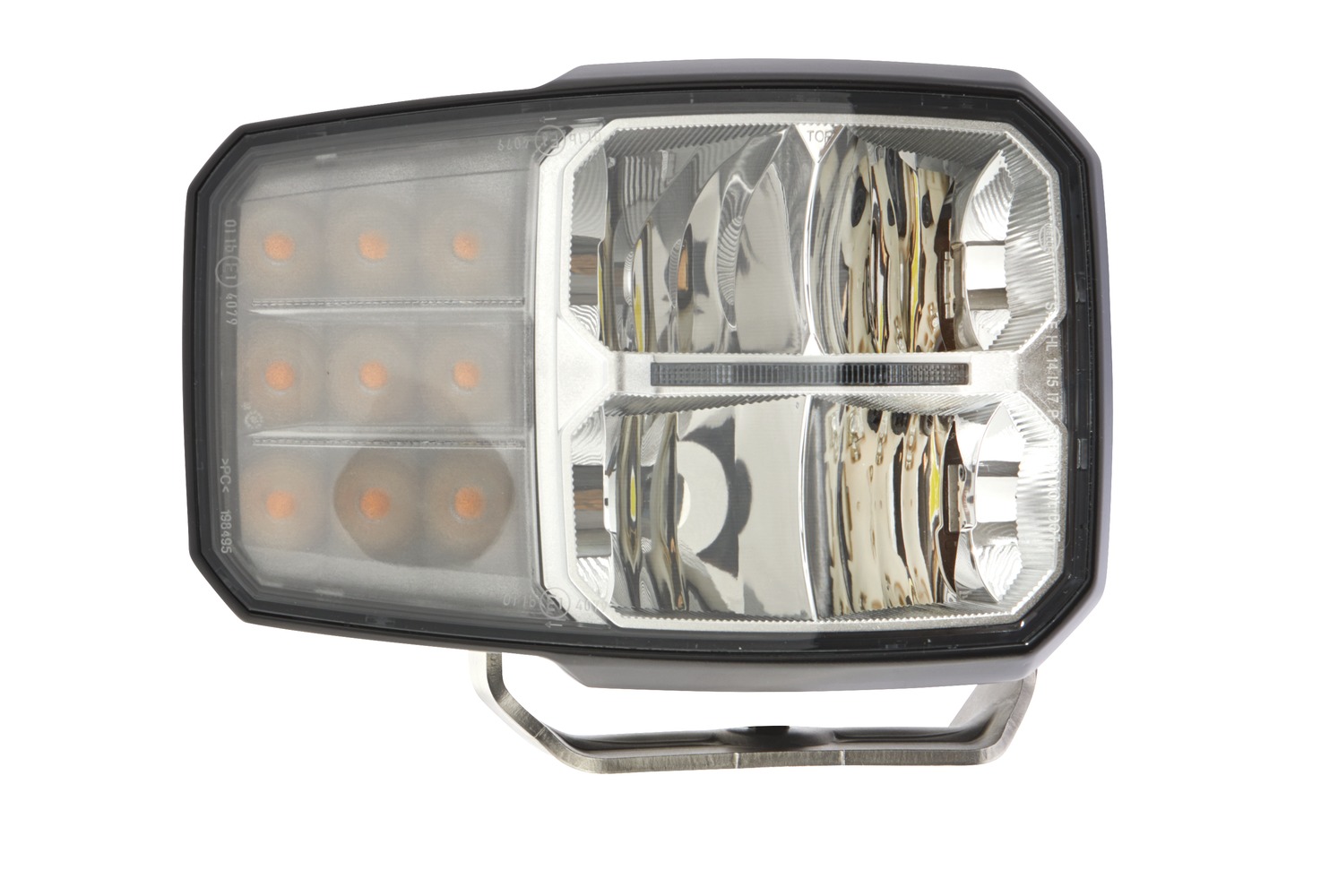 HELLA 1EE 996 374-021 LED-Hauptscheinwerfer - C140 - 12/24V - Anbau - rechts