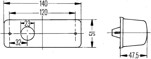 HELLA 2BM 006 692-011 Zusatzblinkleuchte