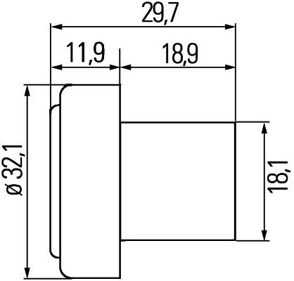 HELLA 2BM 340 825-311 Zusatzblinkleuchte