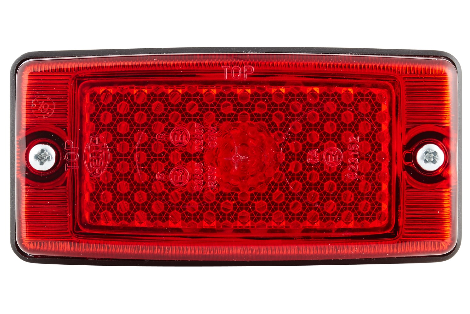 HELLA 2TM 004 361-021 Schlussleuchte - 12/24V - Anbau/PG-Verschraubung - Lichtscheibenfarbe: rot - l