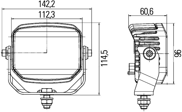 HELLA 1GA 996 288-021 Arbeitsscheinwerfer