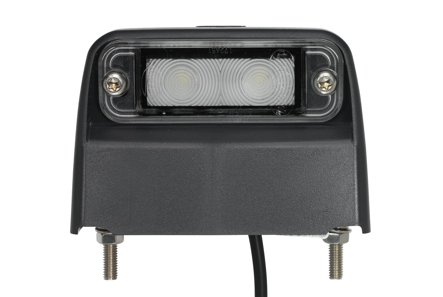 HELLA 2KA 012 271-081 Kennzeichenleuchte - 12/24V - Anbau - Kabel: 2000mm - 2-polig