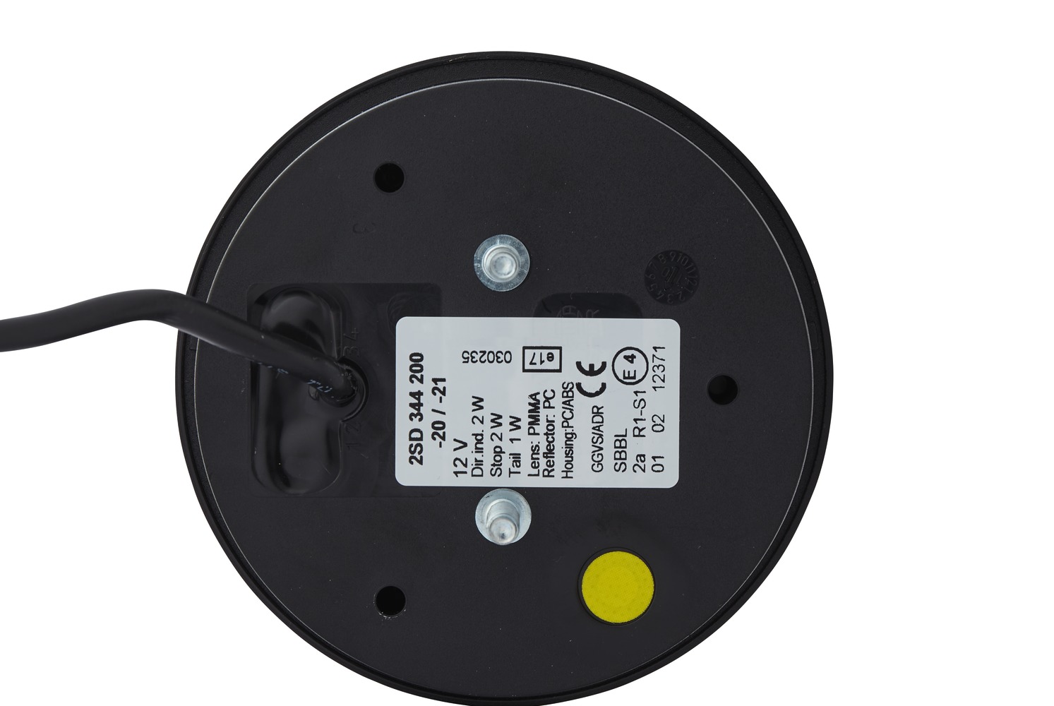 HELLA 2SD 344 200-201 Heckleuchte - LED - 12V - Einbau - Lichtscheibenfarbe: glasklar - Kabel: 500mm