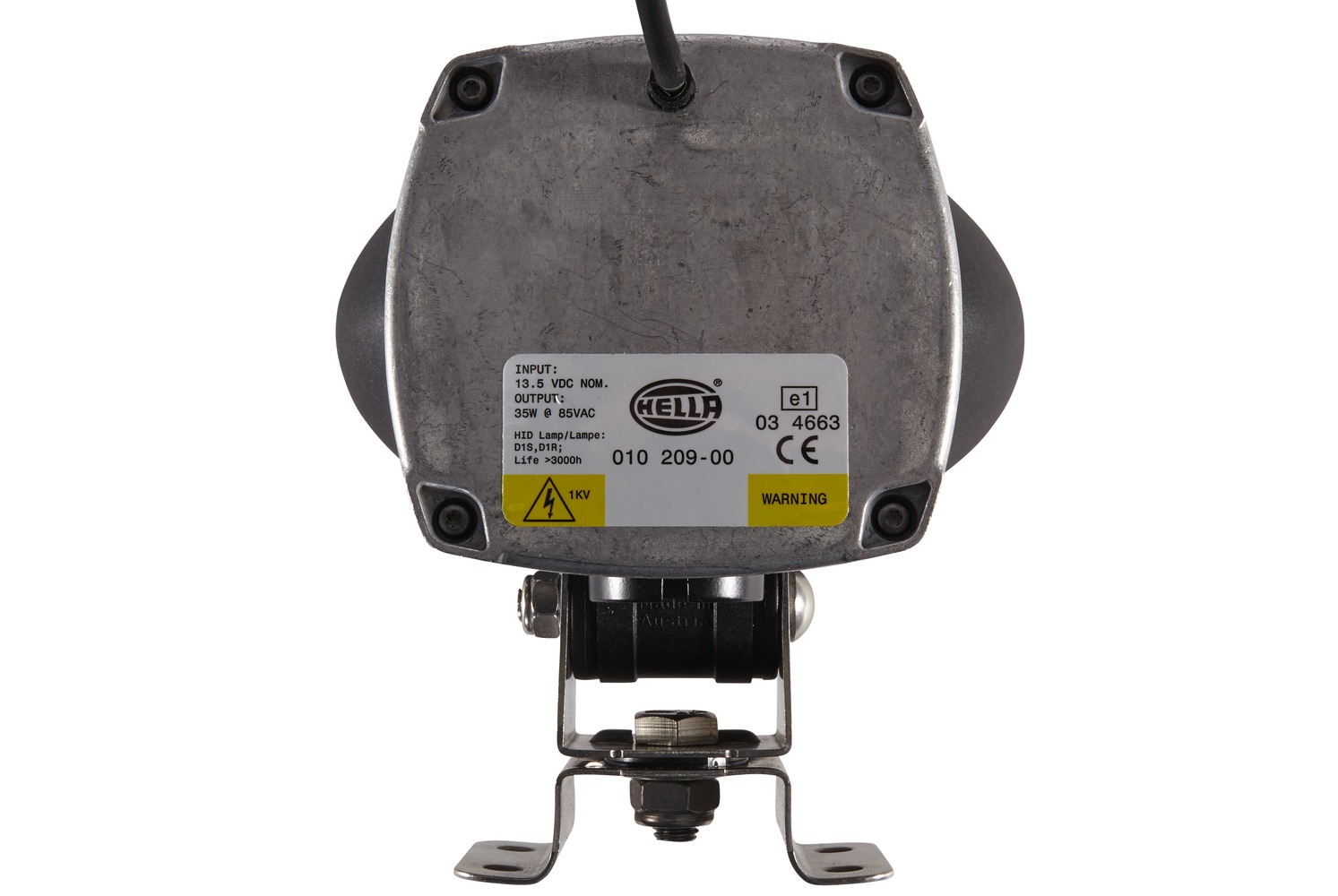 HELLA 1GA 996 461-311 Xenon-Arbeitsscheinwerfer - Oval 100 Powerpack - 12V - Anbau - stehend - Nahfe