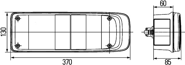 HELLA 2VP 340 888-011 Heckleuchte
