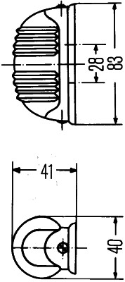 HELLA 2BA 001 227-211 Blinkleuchte