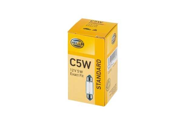 HELLA 8GM 002 092-121 Glühlampe, Kennzeichenleuchte