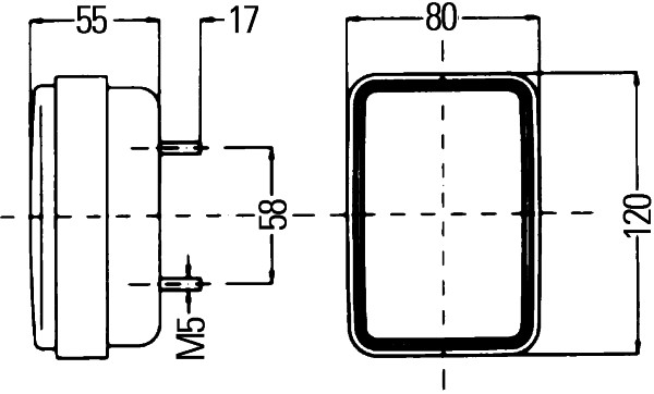 HELLA 2SD 997 131-051 Heckleuchte mit Blinklicht, mit Bremslicht, mit Schlusslicht, 3 Stück
