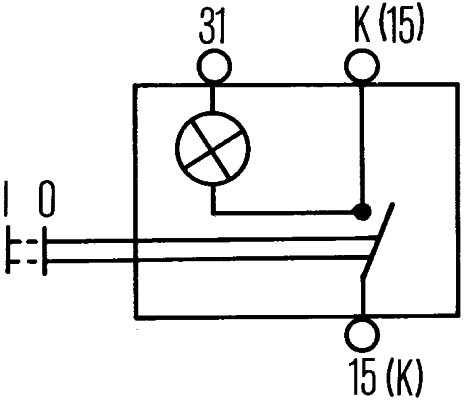 HELLA 6ED 004 778-001 Schalter