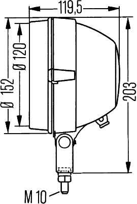 HELLA 1G3 005 760-201 Arbeitsscheinwerfer