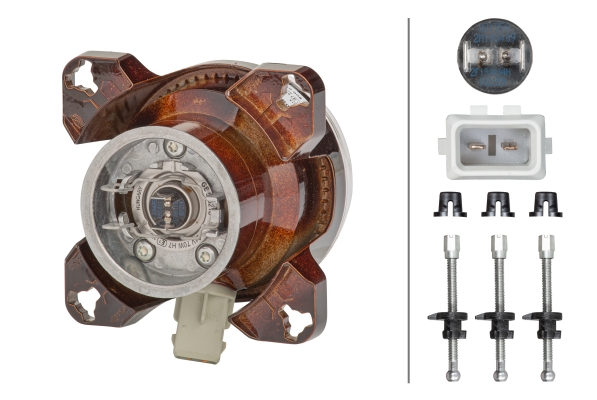 HELLA 1K0 008 191-001 Scheinwerfereinsatz, Fernscheinwerfer