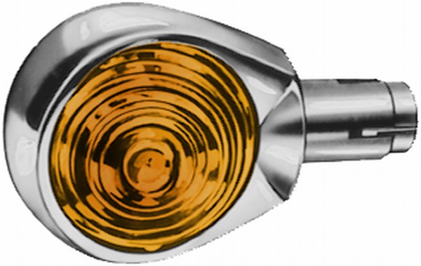 HELLA 2BA 001 236-001 Blinkleuchte - 12/6V - Anbau - Lichtscheibenfarbe: gelb - links/rechts