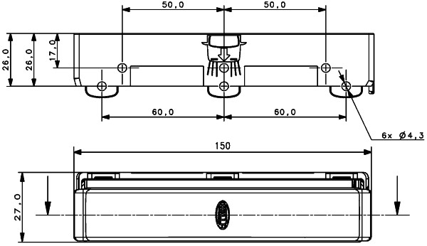 HELLA 2PT 980 970-521 Tagfahrleuchte