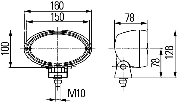 HELLA 1GA 996 361-171 Arbeitsscheinwerfer
