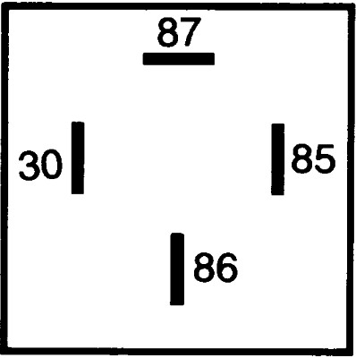 HELLA 4RA 965 400-001 Relais, Arbeitsstrom
