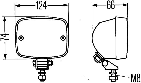 HELLA 2ZR 002 985-261 Rückfahrleuchte