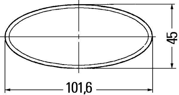 HELLA 8RA 343 160-002 Rückstrahler