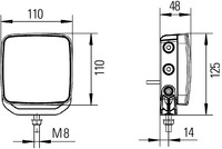 Hella 1A3001120-001 Scheinwerfer