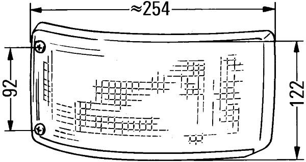 HELLA 2BA 004 119-001 Blinkleuchte