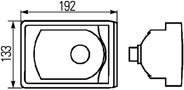 HELLA 2BA 008 805-051 Blinkleuchte 1 Stück