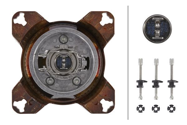 HELLA 1K0 008 191-041 Scheinwerfereinsatz, Fernscheinwerfer