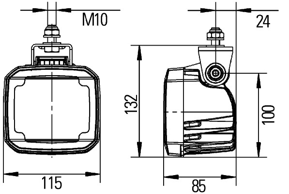 HELLA 1GA 995 506-041 Arbeitsscheinwerfer