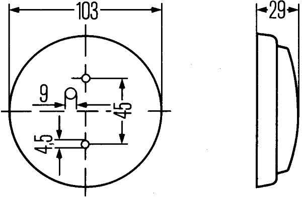 HELLA 2JA 003 231-001 Innenraumleuchte