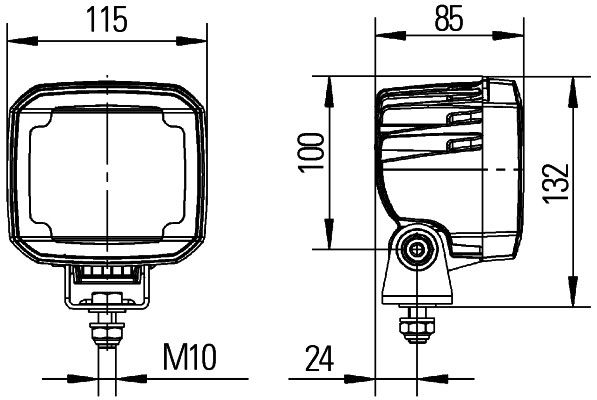 HELLA 1GA 995 506-051 Arbeitsscheinwerfer