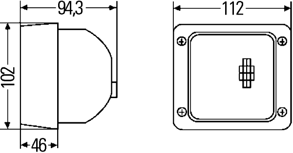 HELLA 1GA 007 506-431 Arbeitsscheinwerfer