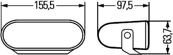 HELLA 1NA 008 284-801 Nebelscheinwerfersatz