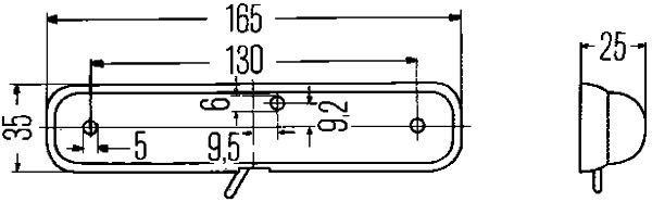 HELLA 2JA 001 330-031 Innenraumleuchte