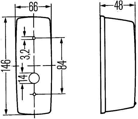 HELLA 2BA 001 277-021 Blinkleuchte