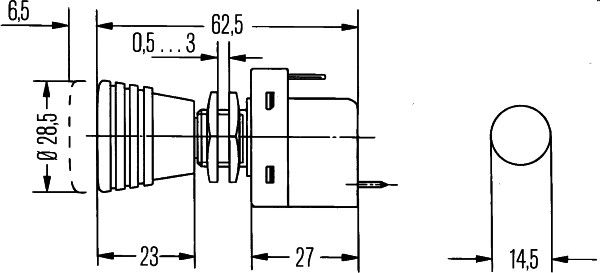 HELLA 6ED 004 778-001 Schalter