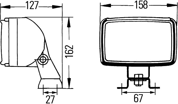 HELLA 1GA 006 991-051 Arbeitsscheinwerfer