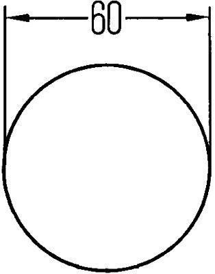 HELLA 8RA 002 014-291 Rückstrahler