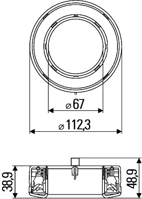 HELLA 2SB 009 362-331 Heckleuchte