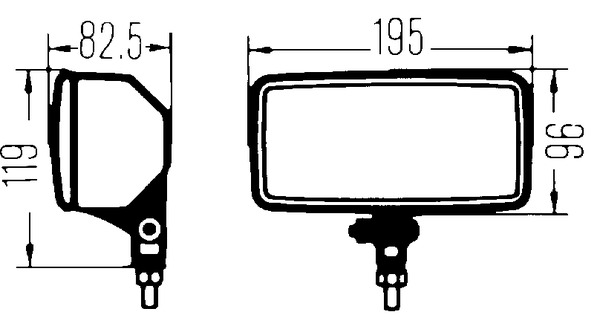 Hella 1ND005700-021 Nebelscheinwerfer